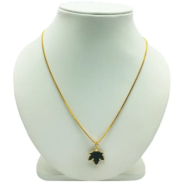 Korean Maple Leaf Necklace