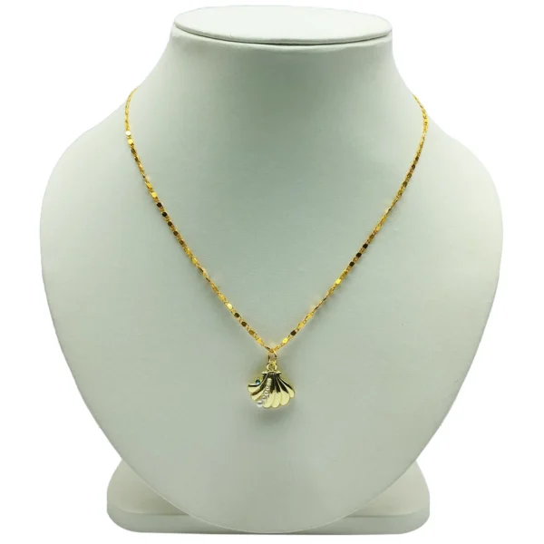 Seashell Locket Pendant